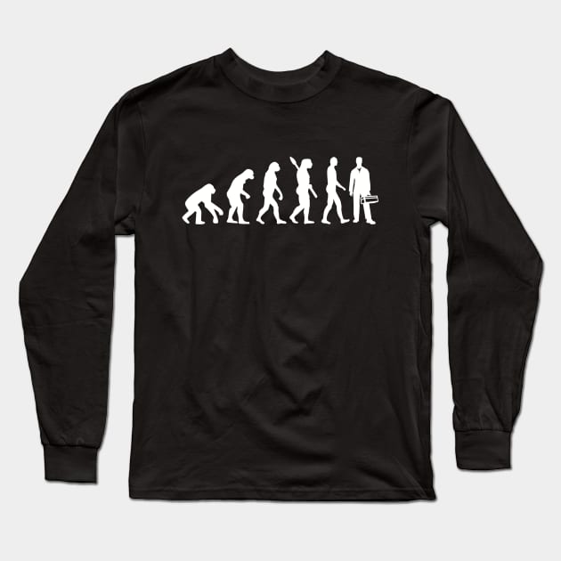 Janitor evolution Long Sleeve T-Shirt by Designzz